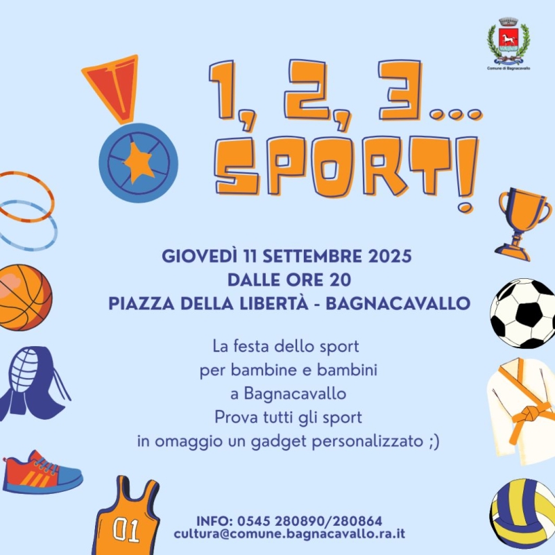 1, 2, 3… Sport
